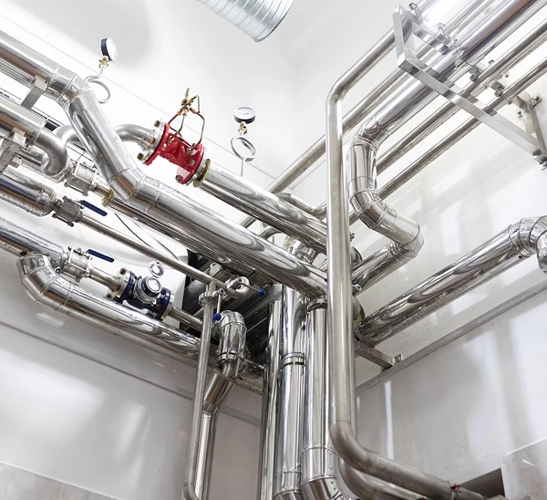 Commercial plumbing construction
