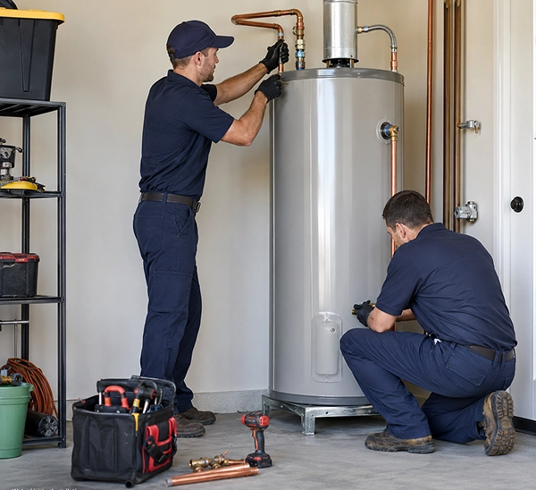 Water heater installation